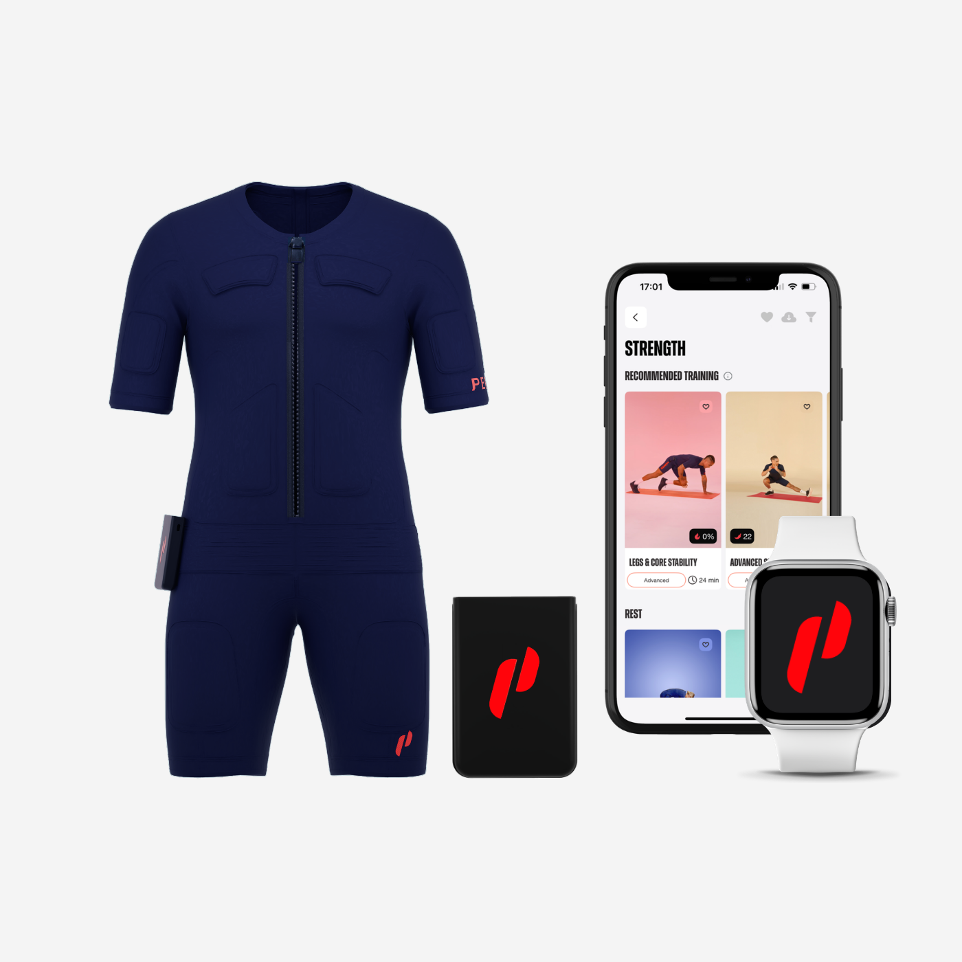 NOVA Starter-Bundle:<br>PEPPER NOVA EMS-Anzug + Power Box + App